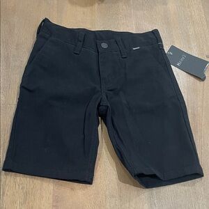 NWT Hurley Boy’s Black Shorts. Size 7
